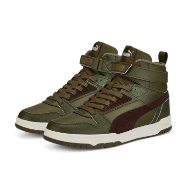 Puma Winter Boots Sneaker RBD Game Winterised/Fleece Lining Olive Green Men